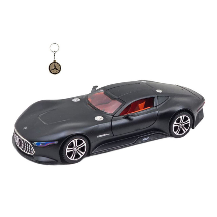 ماکت ماشین ناب سل مدل مرسدس بنز ای ام جی ویژن جی تی فلزی چراغدار درب خفاشی کد Mercedes Benz AMG Vision GT