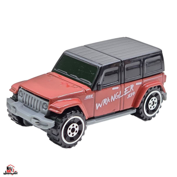ماشین بازی ناب سل مدل جیپ فلزی باکس دار کد JEEP NAAB003