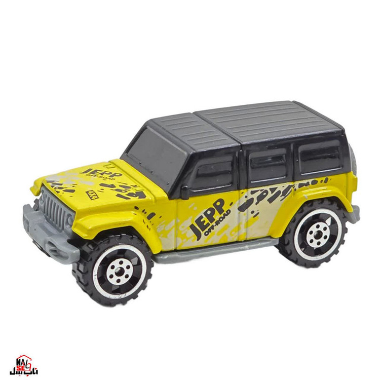 ماشین بازی ناب سل مدل جیپ فلزی باکس دار کد JEEP NAAB002