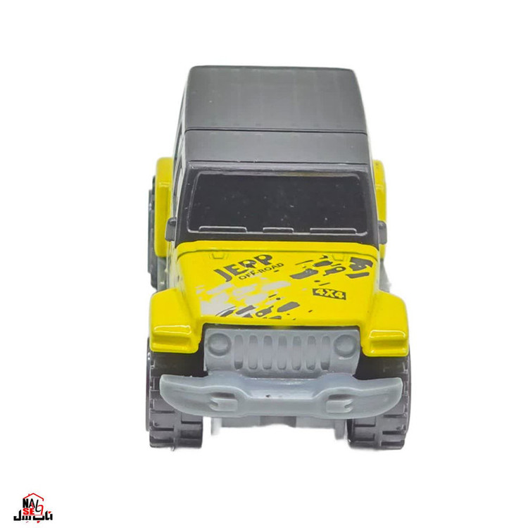 ماشین بازی ناب سل مدل جیپ فلزی باکس دار کد JEEP NAAB002