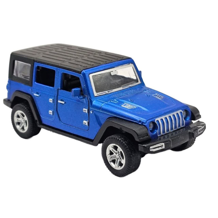 ماکت ماشین بازی ناب سل مدل جیپ رانگلر صحرا فلزی اسپرت آفرود عقب کش کد JEEP WRANGLER SAHARA