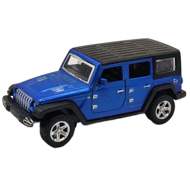 ماکت ماشین بازی ناب سل مدل جیپ رانگلر صحرا فلزی اسپرت آفرود عقب کش کد JEEP WRANGLER SAHARA
