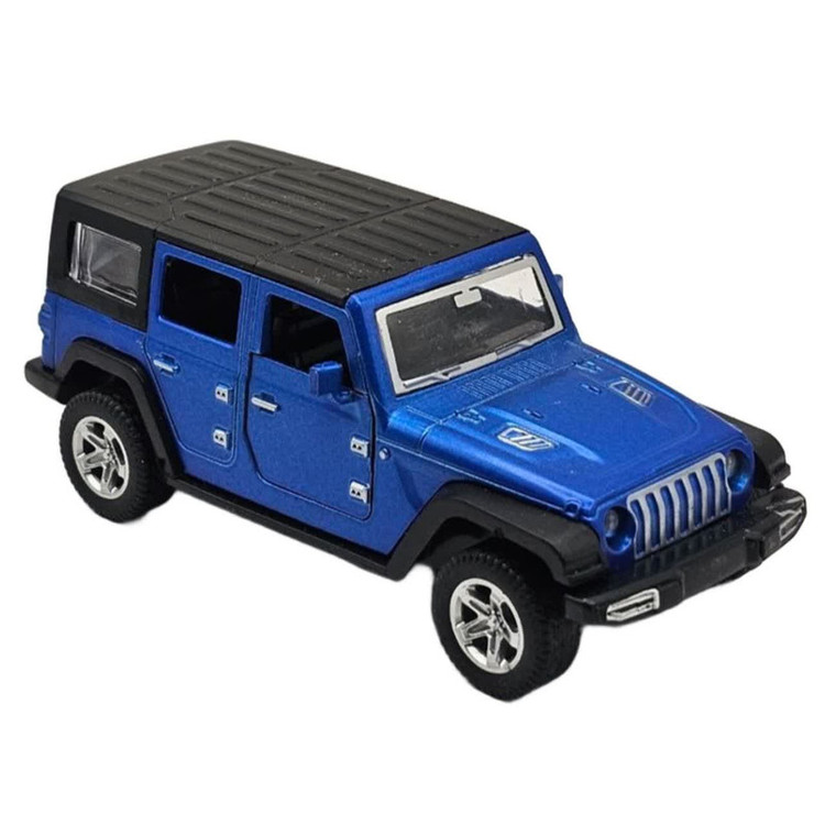 ماکت ماشین بازی ناب سل مدل جیپ رانگلر صحرا فلزی اسپرت آفرود عقب کش کد JEEP WRANGLER SAHARA