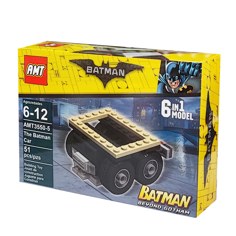 ساختنی 51 تکه ناب سل مدل ماشین بتمن کد THE BATMAN CAR005