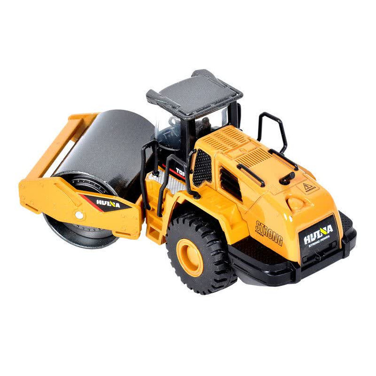 ماکت ماشین ناب سل مدل غلطک فلزی راهسازی هوینا کد HUINA 1715 ROAD CONSTRACTION METAL ROAD ROLLER SCALE 1:50