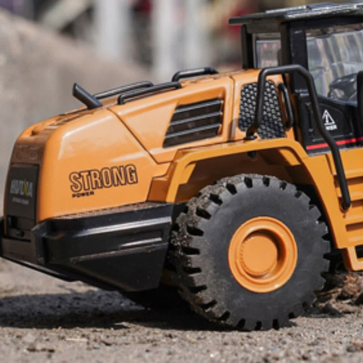 ماکت ماشین ناب سل مدل غلطک فلزی راهسازی هوینا کد HUINA 1715 ROAD CONSTRACTION METAL ROAD ROLLER SCALE 1:50