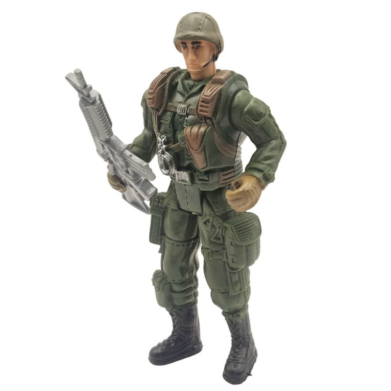 فیگور ناب سل مدل سرباز تفنگدار کد SPECIALFORCES NAAB001 ارتفاع 10 سانتی‌متر