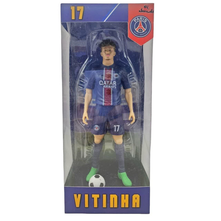 فیگور ناب سل مدل ویتینیا با پیراهن تیم پارسین ژرمن کد VITINHA NAAB017 ارتفاع 20 سانتیمتر