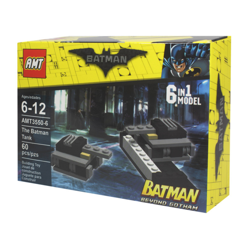 ساختنی 60 تکه ناب سل مدل تانک بتمن کد THE BATMAN TANK006
