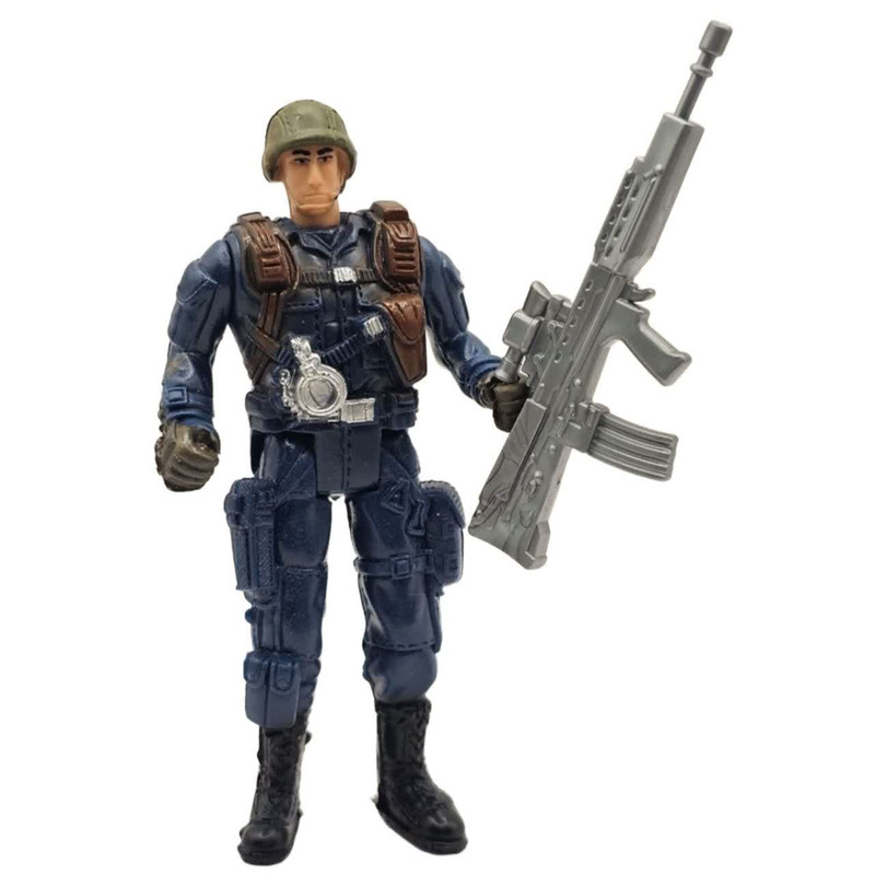 فیگور ناب سل مدل سرباز تفنگدار کد SPECIALFORCES NAAB003 ارتفاع 10 سانتی‌متر