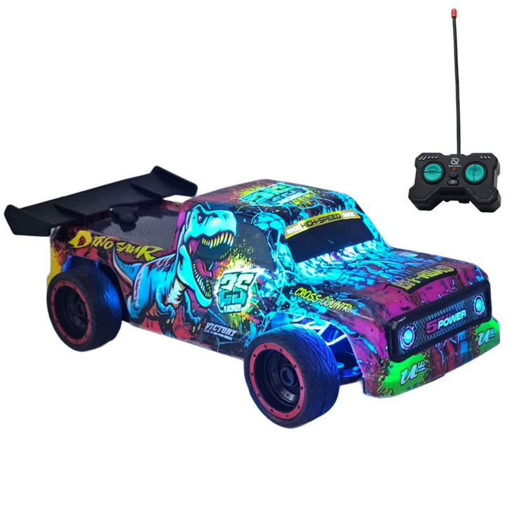 ماشین بازی کنترلی ناب سل مدل وانت پیکاپ آفرود دودزا شارژی چراغدار 4 کانال اسپرت کد HIGH SPEED RACING LIGHT SPRAYS 4CH SCALE 1:16 NAAB001