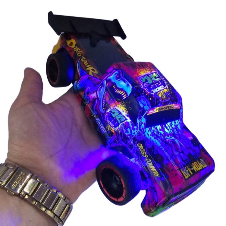 ماشین بازی کنترلی ناب سل مدل وانت پیکاپ آفرود دودزا شارژی چراغدار 4 کانال اسپرت کد HIGH SPEED RACING LIGHT SPRAYS 4CH SCALE 1:16 NAAB001