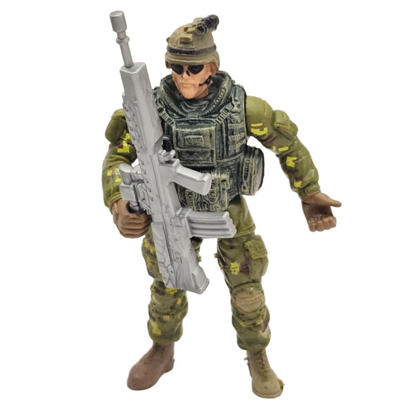 فیگور ناب سل مدل سرباز تفنگدار کد SPECIALFORCES NAAB009  ارتفاع 10 سانتی‌متر