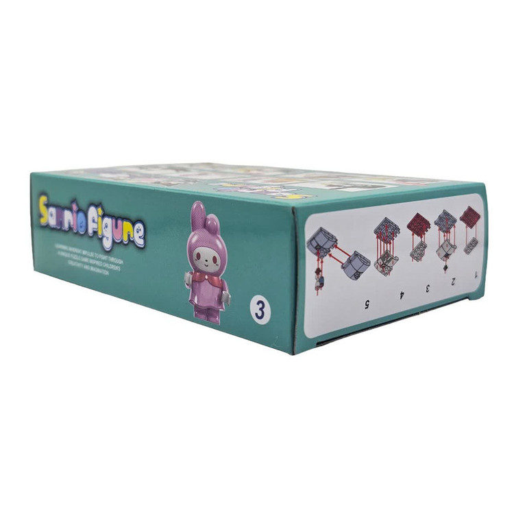 ساختنی 20 تکه ناب سل مدل ملودی و کتاب کد SANRIO FIGURE 86093 NO.3