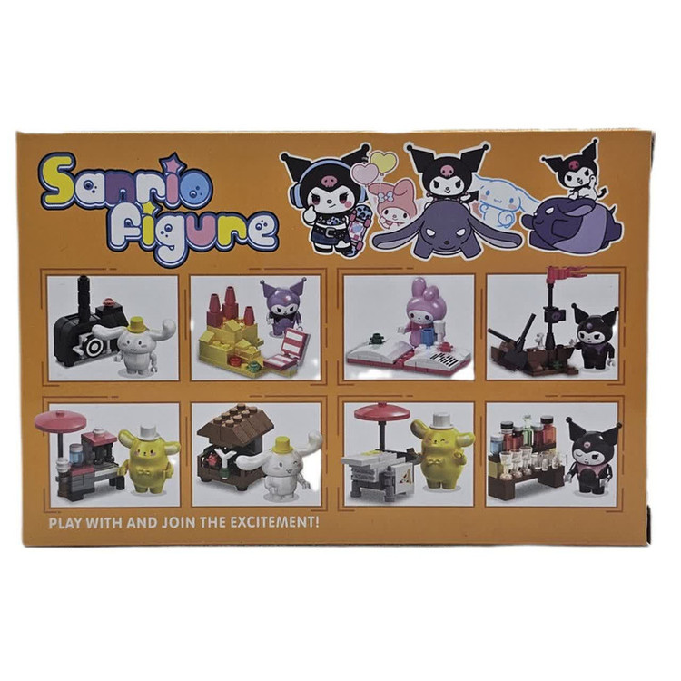 ساختنی ناب سل مدل 20 تکه کرومی در هپی پارک کد SANRIO FIGURE 86093 NO.2