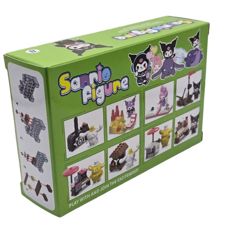 ساختنی 20 تکه ناب سل مدل کرومی کد کد SANRIO FIGURE 86093 NO.8
