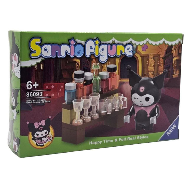 ساختنی 20 تکه ناب سل مدل کرومی کد کد SANRIO FIGURE 86093 NO.8