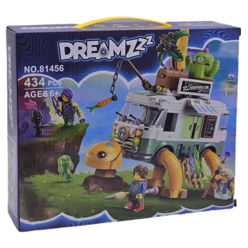 ساختنی  434 تکه ناب سل مدل دریمز لاک پشت ون خانم کاستلیو کد 434PCS DREAMZZZ NO.81456