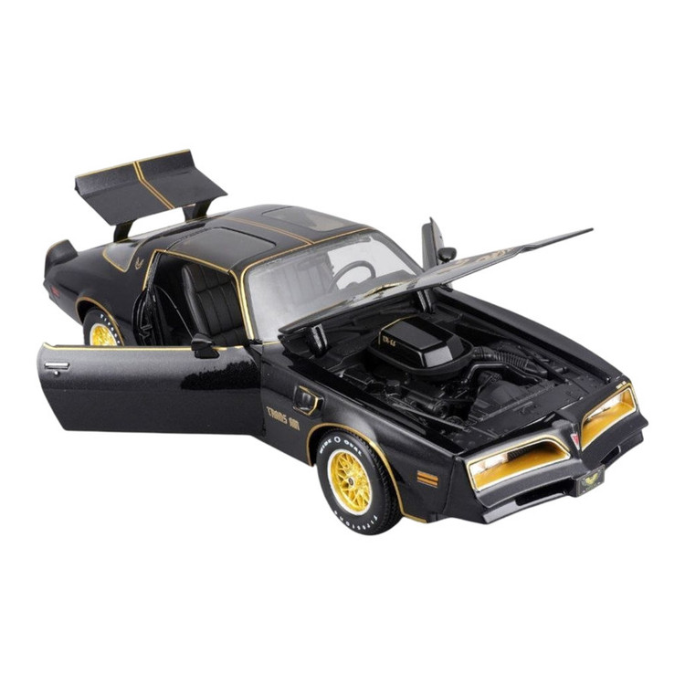 ماشین بازی مایستو مدل 1978 Pontiac Firebird Trans Am فلزی غیرکنترلی مقیاس 118 با در بازشونده از بغل و الهام از نمونه ...
