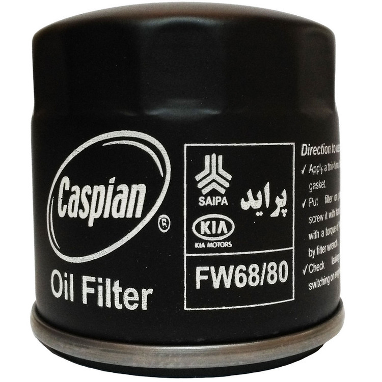 فیلتر روغن خودروی کاسپین مدل FW6880 مناسب برای پراید وانت 151