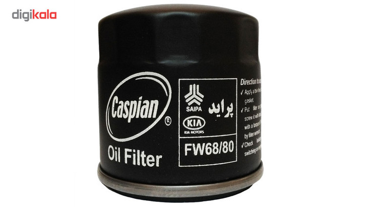 فیلتر روغن خودروی کاسپین مدل FW6880 مناسب برای پراید وانت 151