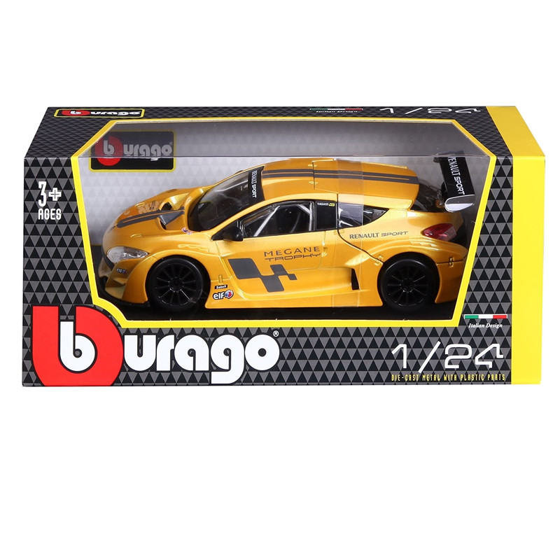ماکت ماشین بوراگو مدل RENAULT MEGANE TROPHY
