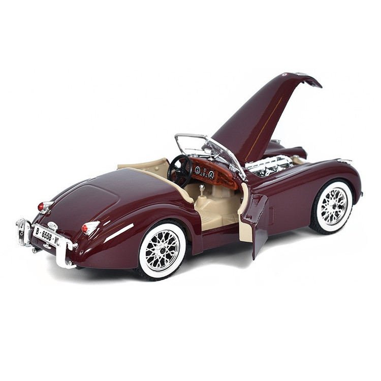 ماکت ماشین بوراگو مدل Jaguar XK 120 Roadster 1951