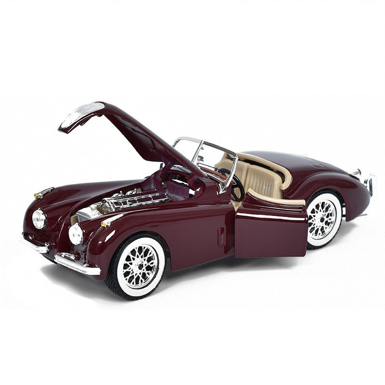 ماکت ماشین بوراگو مدل Jaguar XK 120 Roadster 1951