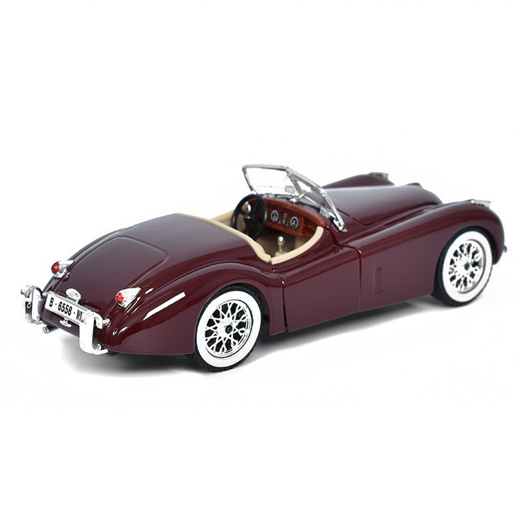 ماکت ماشین بوراگو مدل Jaguar XK 120 Roadster 1951