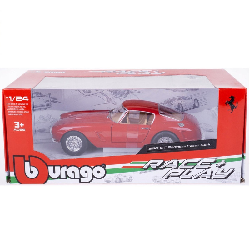 ماکت ماشین بوراگو مدل Ferrari 250 GT Berlinetta Passo Corto