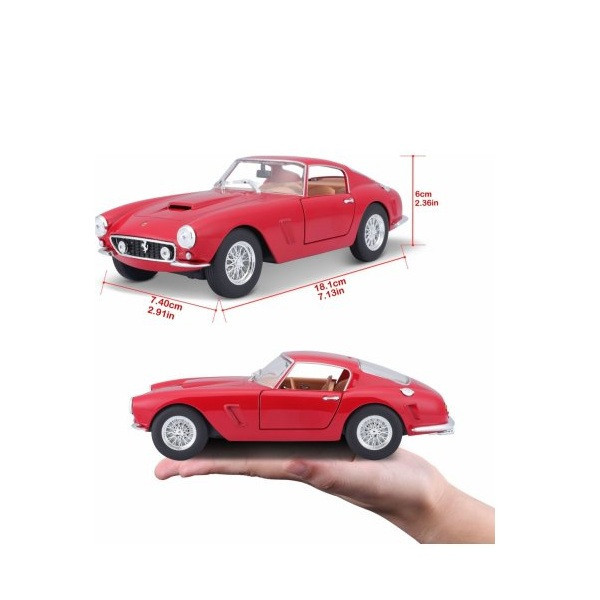 ماکت ماشین بوراگو مدل Ferrari 250 GT Berlinetta Passo Corto