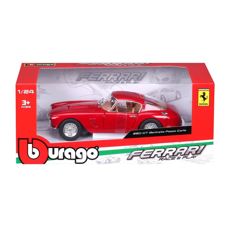 ماکت ماشین بوراگو مدل Ferrari 250 GT Berlinetta Passo Corto
