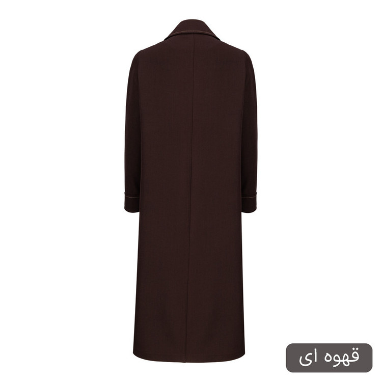 مانتو زیر زانو زنانه السانا مدل ناروین کد 2611