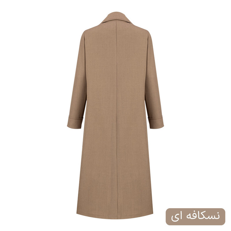 مانتو زیر زانو زنانه السانا مدل ناروین کد 2611