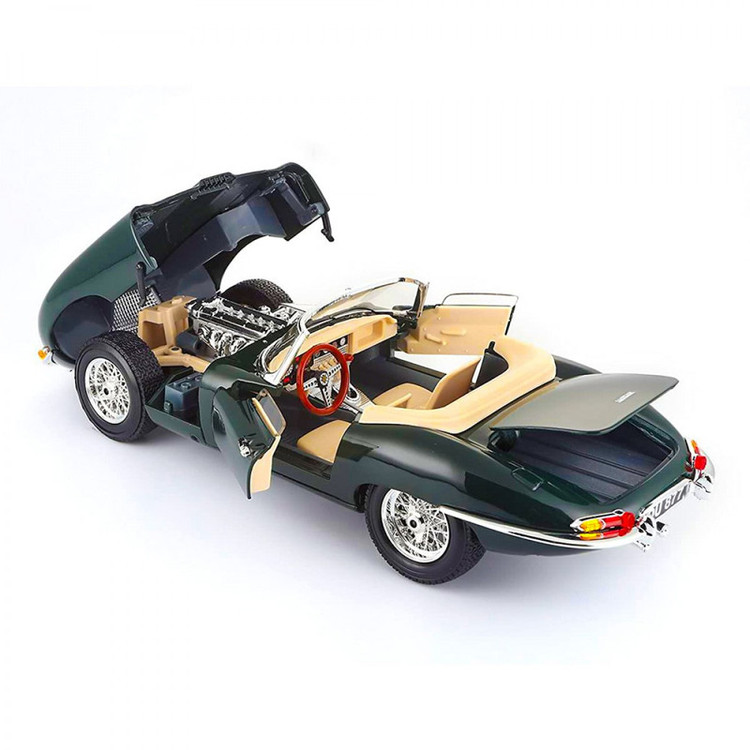 ماکت ماشین بوراگو مدل Jaguar E-Type Convertible 1961-1974 Cabriolet