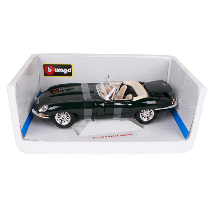 ماکت ماشین بوراگو مدل Jaguar E-Type Convertible 1961-1974 Cabriolet