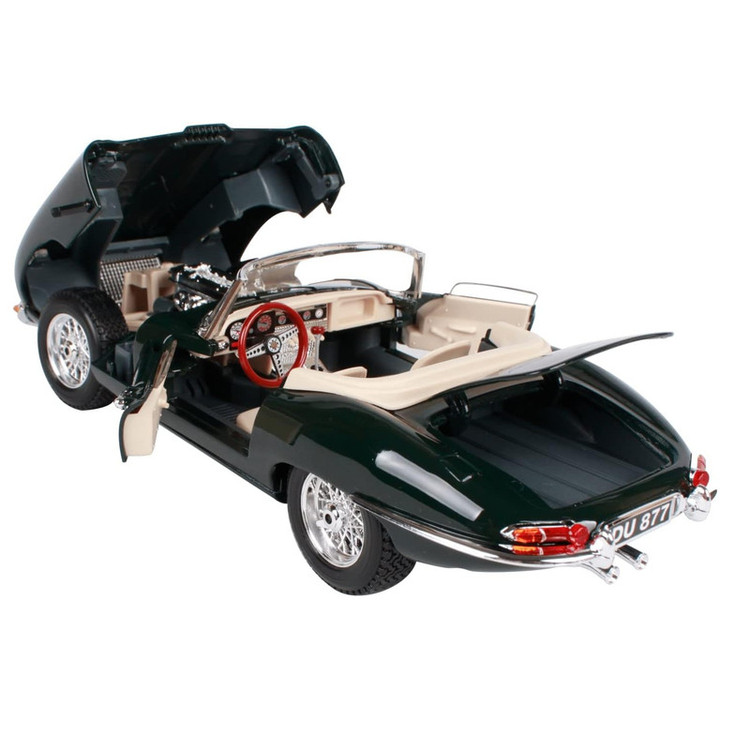 ماکت ماشین بوراگو مدل Jaguar E-Type Convertible 1961-1974 Cabriolet