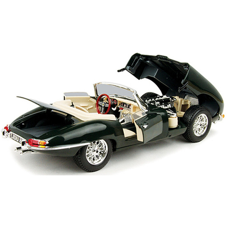 ماکت ماشین بوراگو مدل Jaguar E-Type Convertible 1961-1974 Cabriolet
