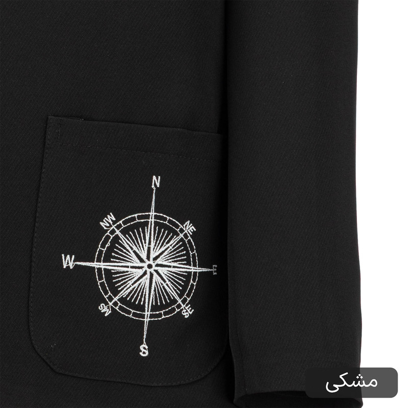 مانتو کتی زنانه السانا مدل بارانک کد 2595
