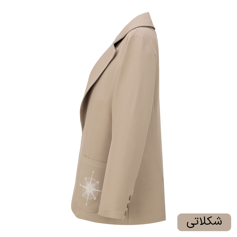 مانتو کتی زنانه السانا مدل بارانک کد 2595