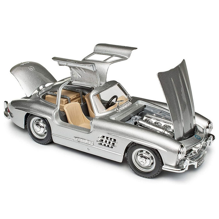 ماکت ماشین بوراگو مدل Mercedes-Benz 300 SL 1954