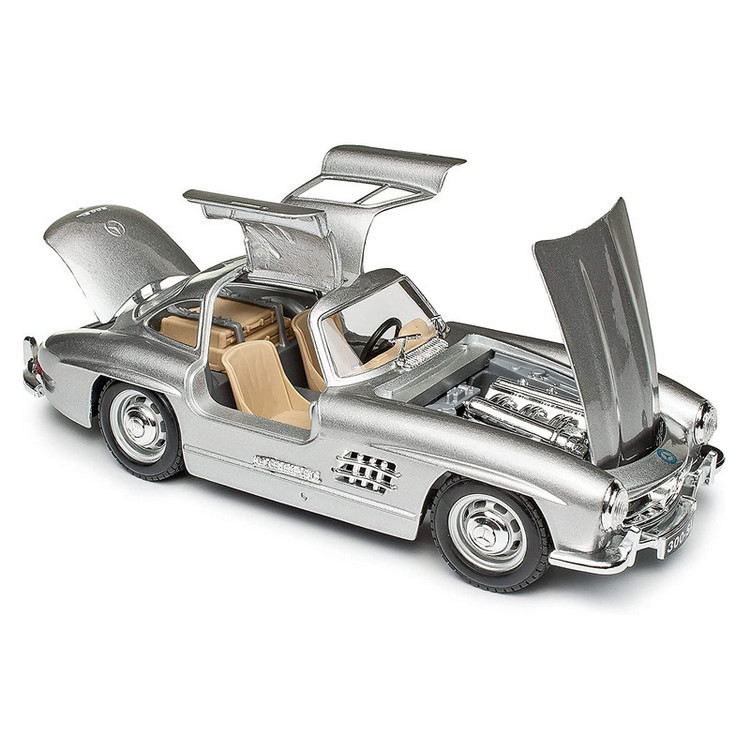 ماکت ماشین بوراگو مدل Mercedes-Benz 300 SL 1954