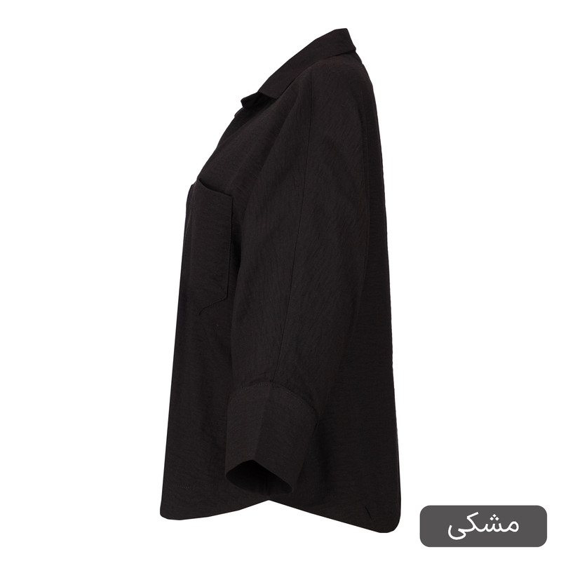 شومیز آستین بلند یقه برگردان زنانه السانا مدل پارلا کد 2568
