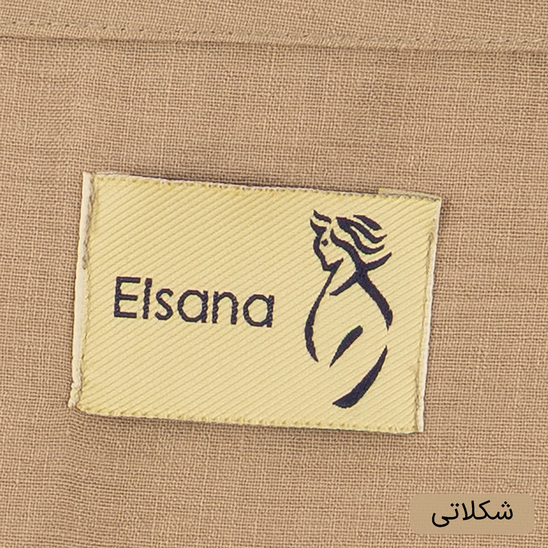 شومیز آستین بلند یقه برگردان زنانه السانا مدل پارلا کد 2568