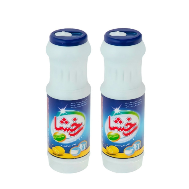 پودر کفشوی رخشا مدل 313 وزن 500 گرم بسته 2 عددی