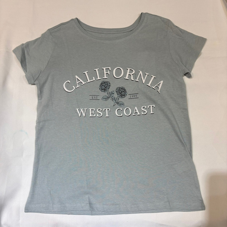 تیشرت آستین کوتاه دخترانه سین سی مدل california