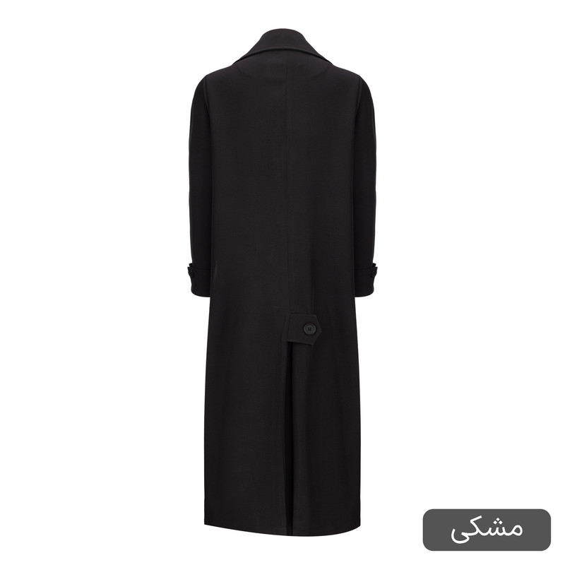 مانتو روی زانو زنانه السانا مدل وارش کد 2596