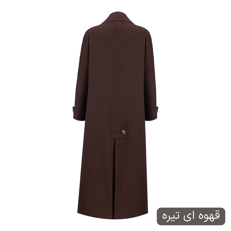 مانتو روی زانو زنانه السانا مدل وارش کد 2596