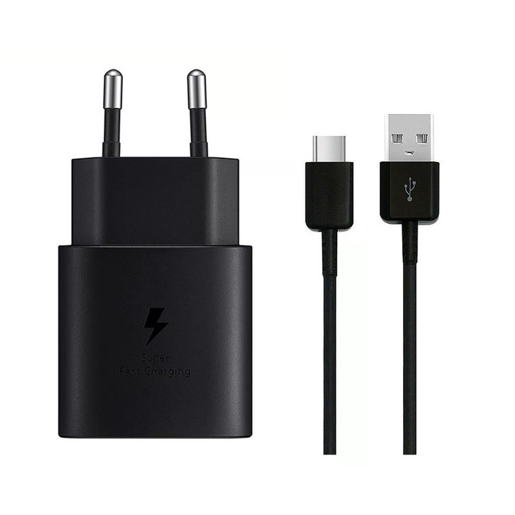 شارژر دیواری مدل 25W به همراه کابل تبدیل USB-C