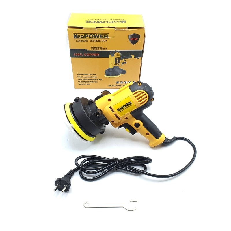 دستگاه پولیش نئوپاور مدل تفنگی کد 125MM-2600RMIN